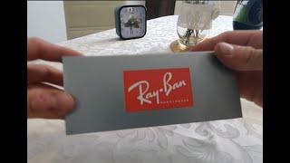 Just UNBOXING RAY-BAN CLUBMASTER RB3016 W0366 SUNGLASSES