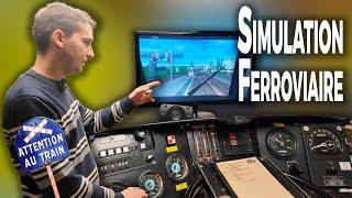 Le simulateur de conduite ferroviaire de Yohan Delage