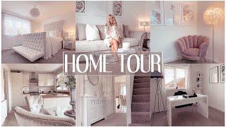 FULL HOME TOUR | LUXE ON A BUDGET | white & grey interior/shop my home 