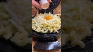 Waffled Mac&Cheese #asmr #shorts