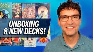 Unboxing / Mini-Review of 8 New Tarot & Oracle Decks!