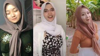 Tiktok hot Tante jilbab ketat gunung nya gede part 2