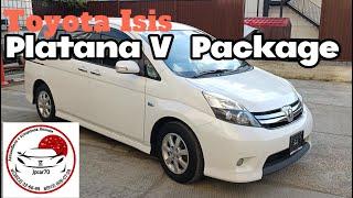 TOYOTA ISIS 2013 1.8 Platana V Selection White Interior Package ОБЗОР