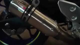 Yamaha R3 SC exhaust pipe Rev bomb (credits to my friend)