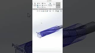 Threading Tap design in Solidworks | #shorts