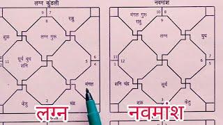 लग्न कुंडली को नवमांश से मिलाकर फलादेश कैसे करें