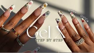 How To Do Gel X Nails At Home, Without a Drill | BEGINNER FRIENDLY! | gel x nails tutorial