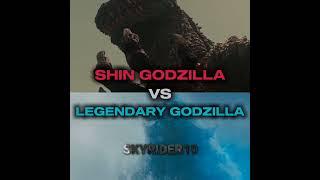 Legendary Godzilla #vs Shin Godzilla #edit #viral #godzilla #monsterverse