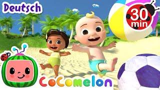 Das Strand Lied - Viel Spaß am Strand | CoComelon Deutsch | Cartoons und Kinderlieder