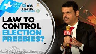 Exclusive From WEF Davos | Devendra Fadnavis On Freebies Vs Fiscal Prudence