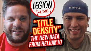 Helium 10's NEW Feature: Title Density - What Does It Means For Amazon Sellers?! | Bradley Sutton