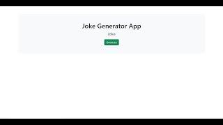 Javascript projects for beginners #5. Random joke generator #project #javascript #codingwithankit