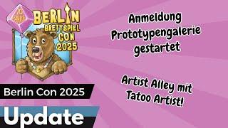 Prototypengalerie Registrierung gestartet - Artist Alley schon voll – Berlin Con 2025 Update