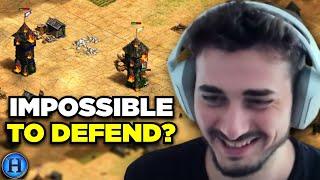 Don't Sleep on The Teutons Tower Rush in 2v2 | AoE2