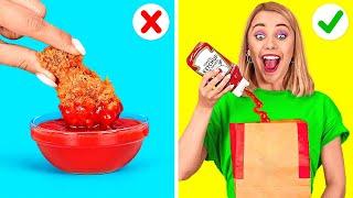 ZEKİCE FAST FOOD TÜYOLARI || 123 GO! FOOD