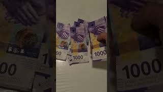 1000 CHF  Swiss money