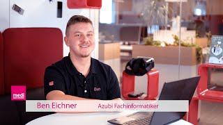 Ausbildung bei medi als Fachinformatiker für Digitale Vernetzung, Ben Eichner