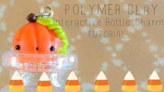 Kawaii Pumpkin Interactive Bottle Charm Tutorial