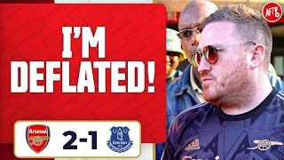 I'm Deflated (Dan Potts) | Arsenal 2-1 Everton