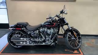 2024 Harley-Davidson Softail Breakout 117 in Vivid Black-FXBR