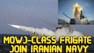 Home made Mowj Class frigate Dena officially joined the Iranian Navy