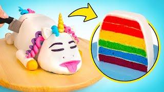 CULINARY MAGIC | MULTI-COLORED UNICORN CAKE