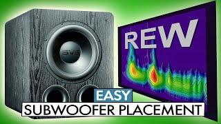 BEST Subwoofer Placement Using REW | TUTORIAL/GUIDE