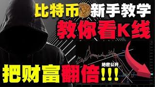 比特币，新手教学k线： 如何看k线， 把利润翻倍