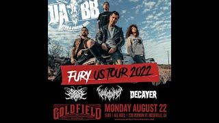 Coming In Concert - Upon A Burning Body, Signs Of The Swarm, Vuvlodynia and Decayer