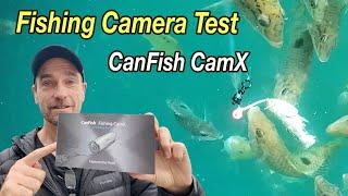 Unique Underwater Fishing Camera - CanFish FishingCamX Test & Review!