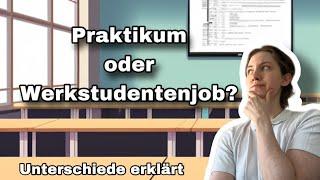 Praktikum oder Werkstudent? Was ist besser für die Karriere?