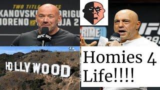 DANA WHITE'S FLAGRANT DEFENSE OF JOE ROGAN! (Flagrant podcast Reaction) @Hollywood,California !