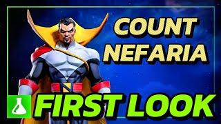 New Champion COUNT NEFARIA | First Look and Animations