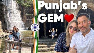 Chandigarh’s Famous Rock Garden! Foreigner exploring Punjab