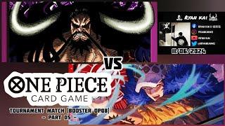 One Piece Card Game Tournament Match Booster OP08 (Part 05) - Kaidou vs Trafalgar Law
