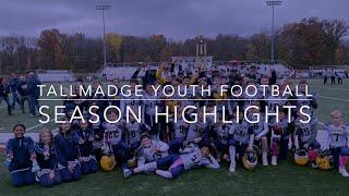 Tallmadge Gold Youth Football 2023 Season Highlights