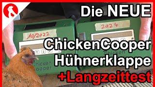 F215 Neue 2024 ChickenCooper Hühnerklappe + Langzeittest  - Jensman and the Huhns