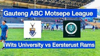 HIGHLIGHTS | Wits University vs Eersterust Rams | Gauteng ABC Motsepe League