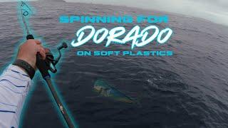 Deepsea Spinning for The Majestic Dorado with Lures off Durban, South Africa.