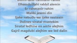 Surja Fatiha (Recitim dhe Përkthim Shqip)