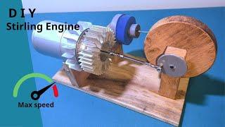 How To Make a Stirling Engine - DIY Stirling Engine