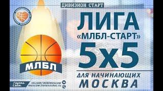 МЛБЛ-Москва представляет Лигу Старт. Дивизион 1 (зал "Новая Лига")