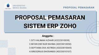 PENAWARAN SISTEM ERP ZOHO CRM | KOMUNIKASI BISNIS