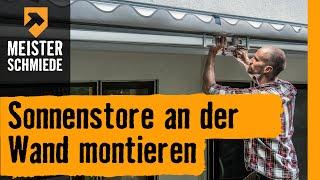 HORNBACH Meisterschmiede - Markise montieren: an der Wand