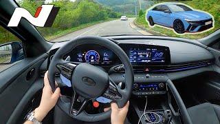 The New 2024 Hyundai Elantra N FACELIFT (DCT) POV Test Drive