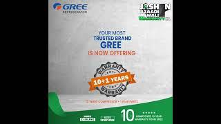 Gree Refrigerator- Azaadi Wali Warranty