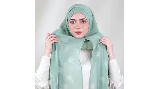 "Freestyle" Hijab Tutorial By BOKITTA- Easy to wear & Pin-less Hijab