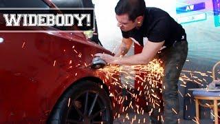 CORTANDO MI COCHE!!! (Widebody BMW 135i) | JUCA