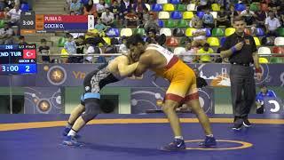 1/2 FS - 86 kg: D. PUNIA (IND) v. O. GOCEN (TUR)