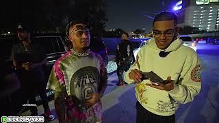 N3on's hater tried pressing him on stream and Lil Pump was not having it!